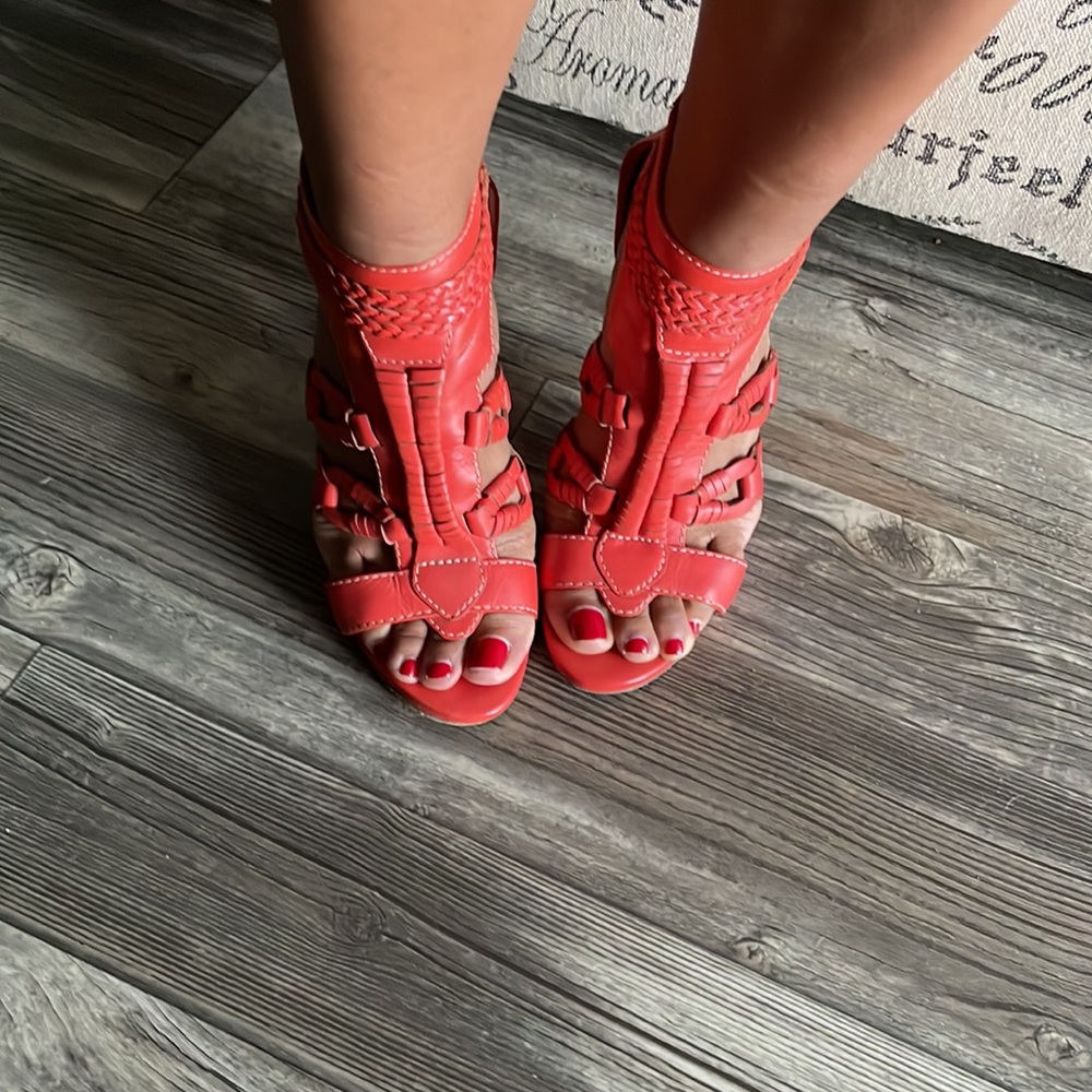 Orange Heels - Picture 3 of 4